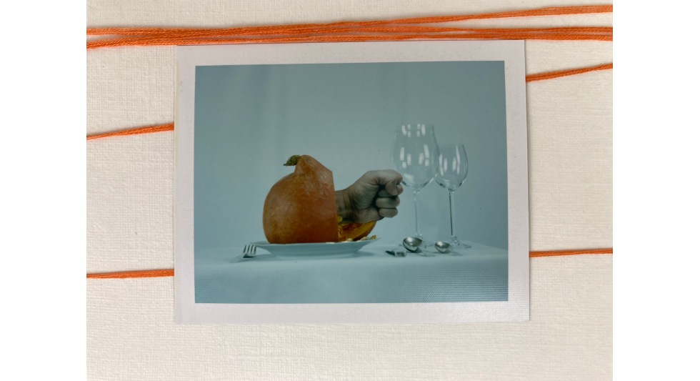 Der Kürbis, Polaroid 600SE, Packfilm © Fabian Groth