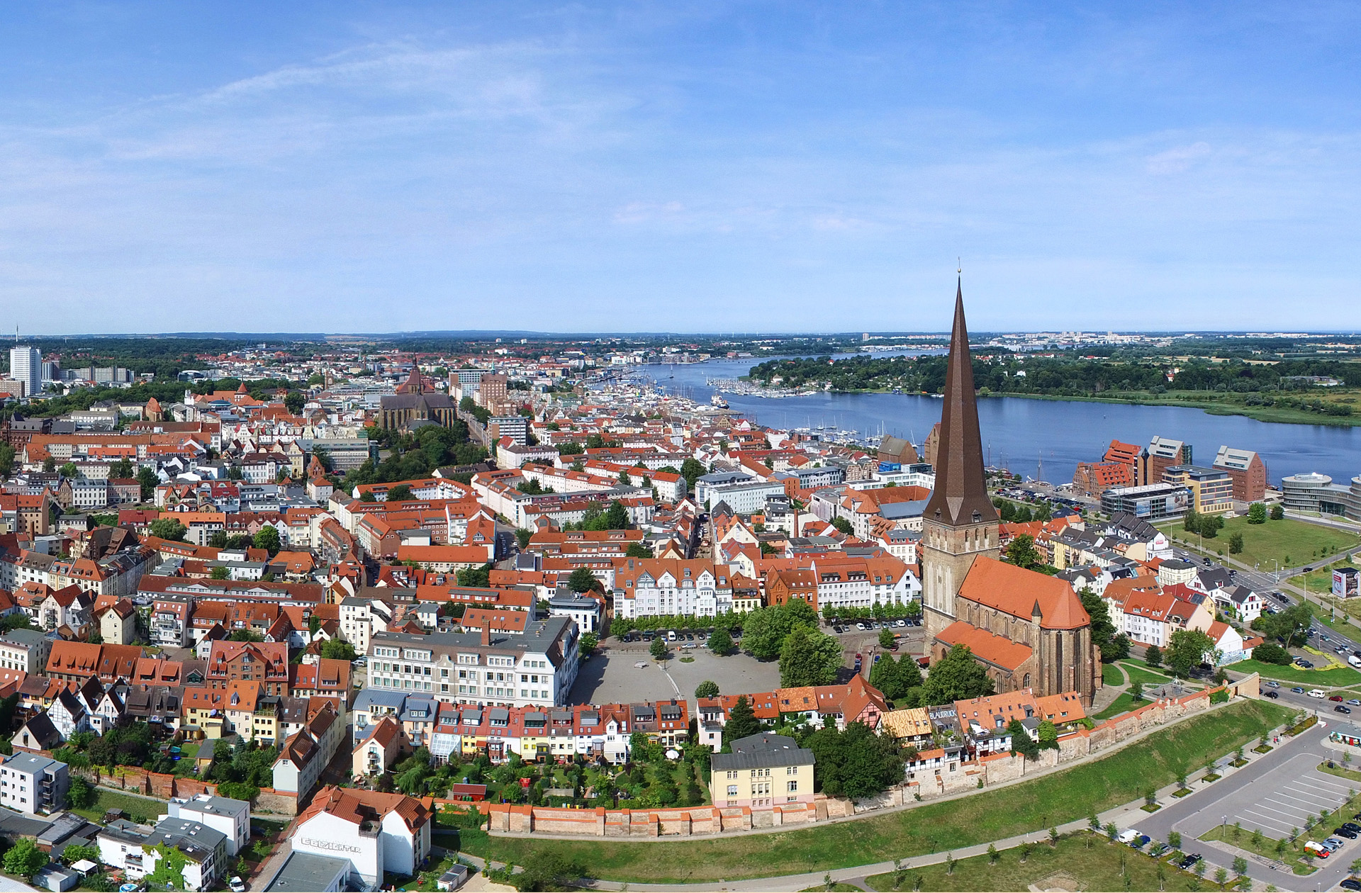 Blick auf die Östliche Altstadt © Rostock Marketing /S. Krauleidis