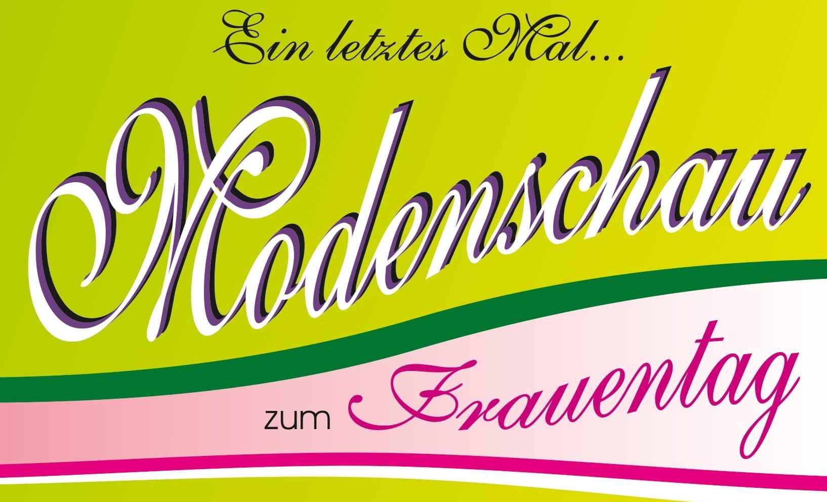 Modenschau zum Frauentag