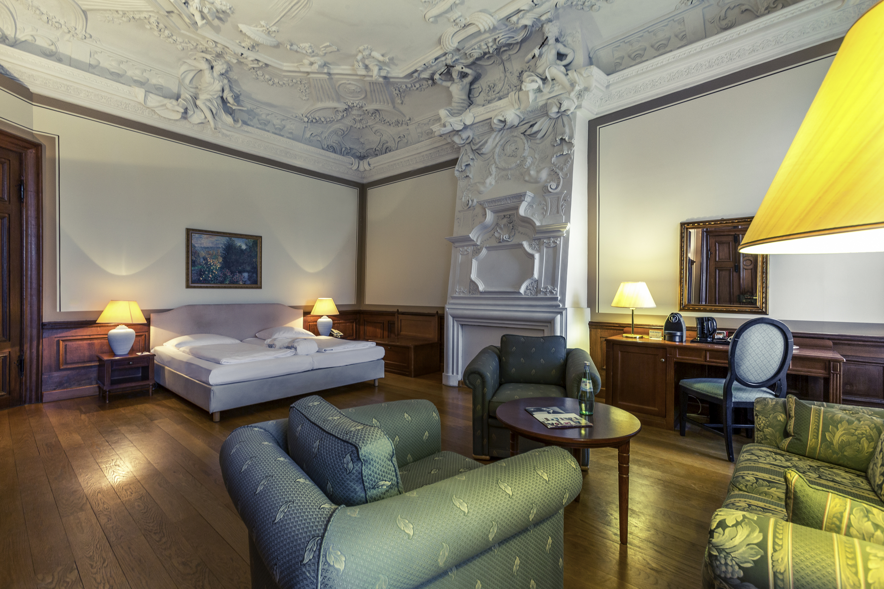 Suite im Hotel Schloss Neustadt-Glewe © Hotel Schloss Neustadt-Glewe