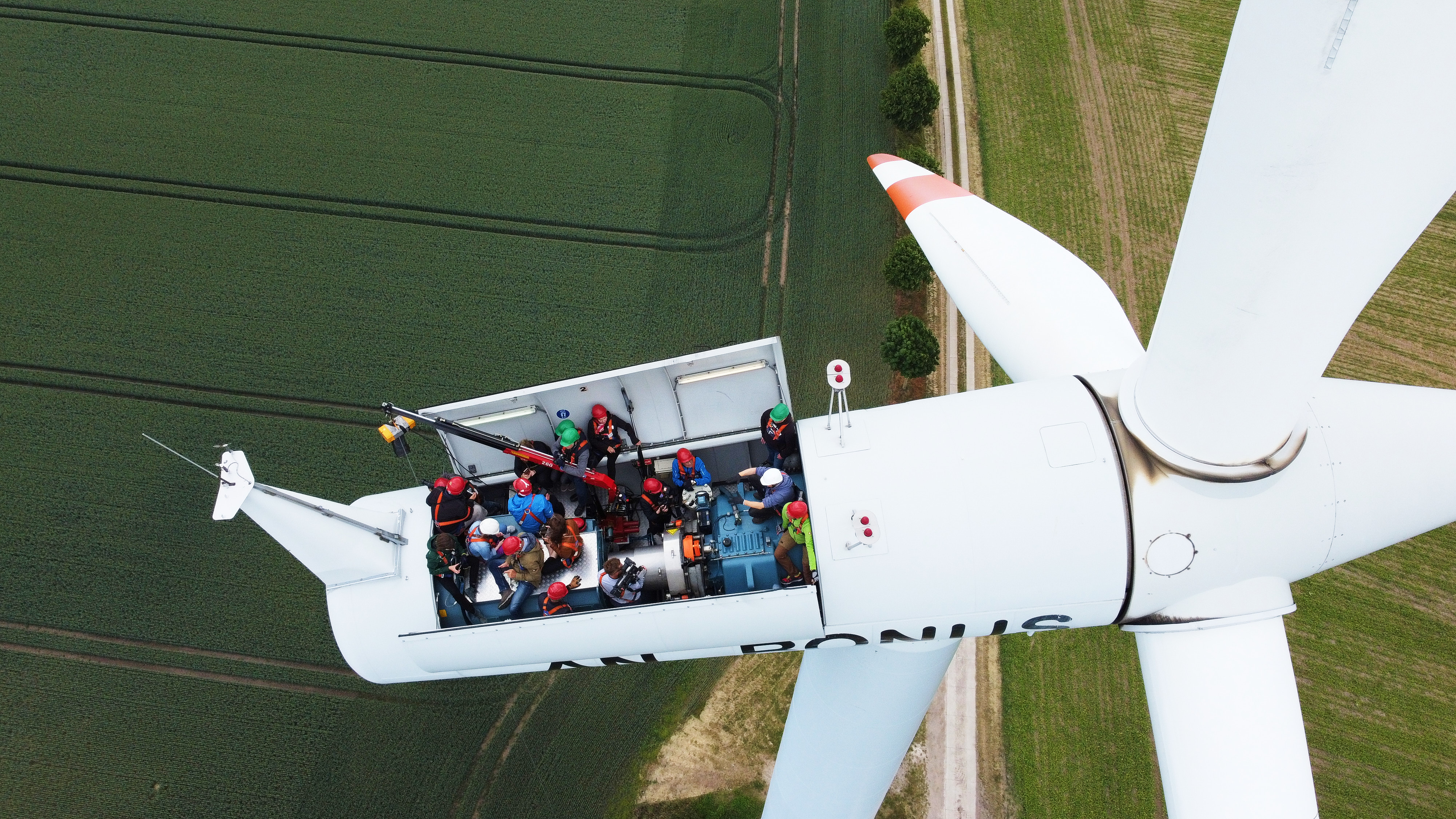 Windparkbesichtigung mit Windradbesteigung in Groß Schwiesow