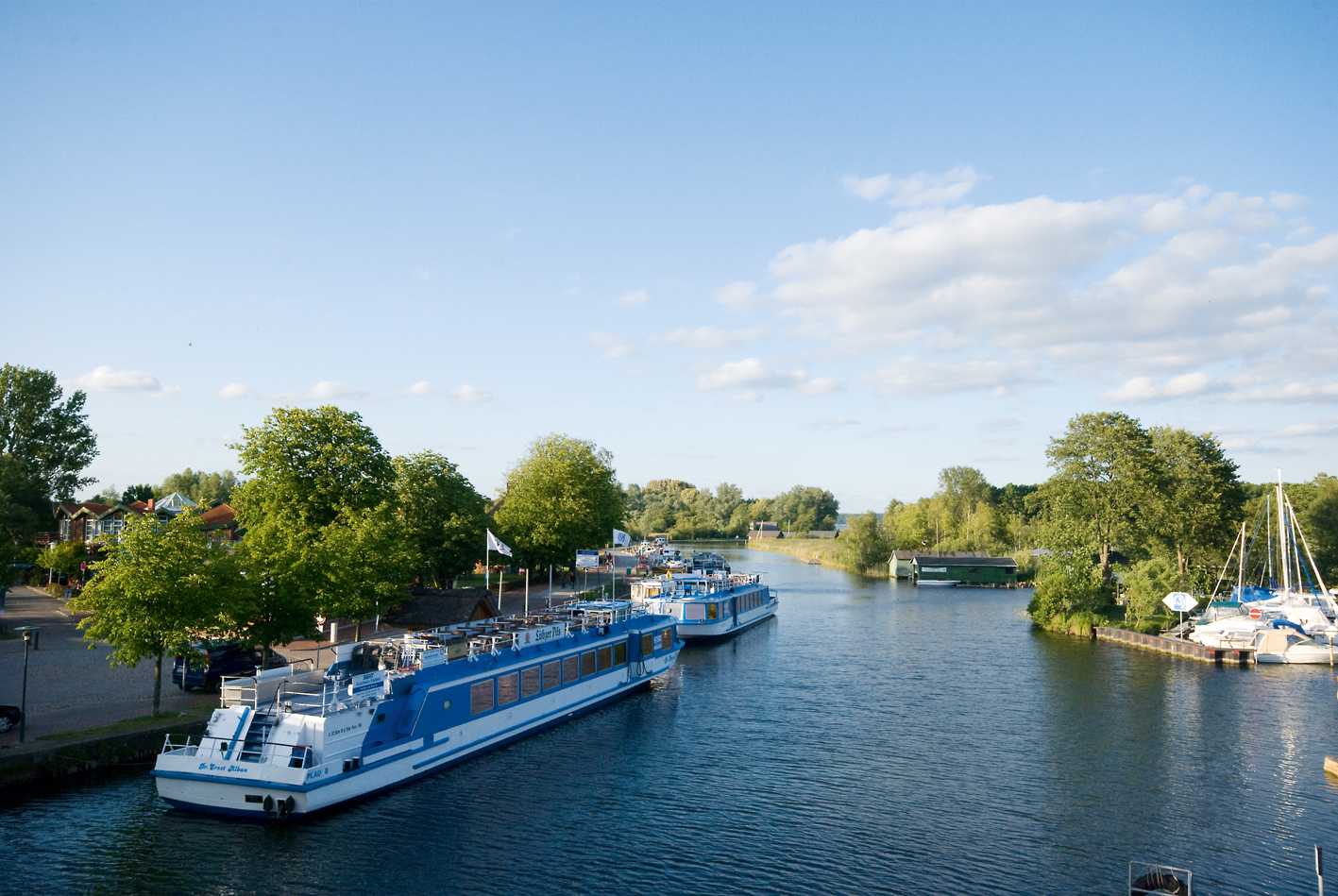 Fahrgastschifffahrt Wichmann in Plau am See © Tourist Info Plau am See