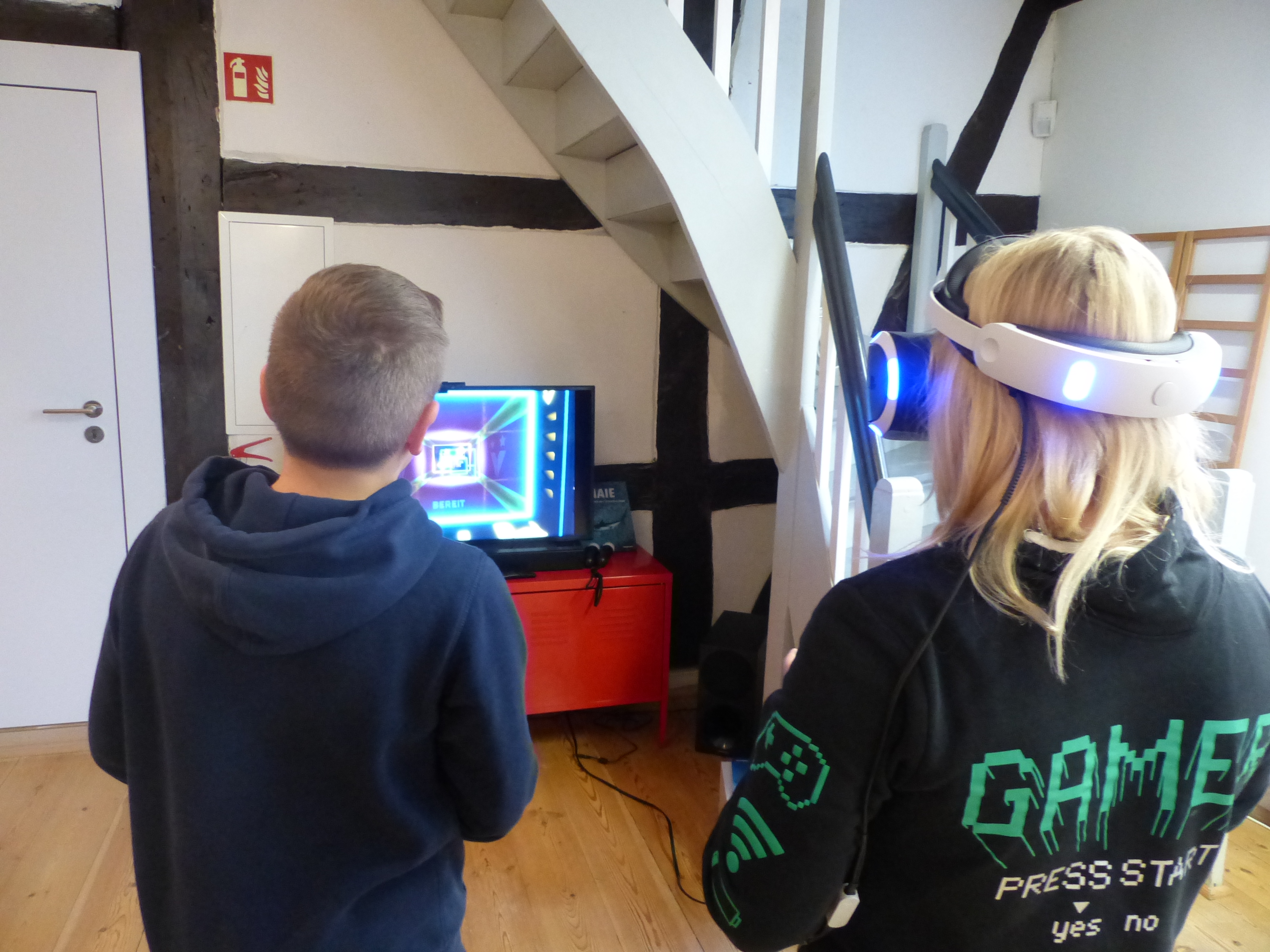 Gaming in the Ribnitz-Damgarten town library
