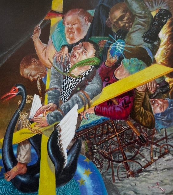 Einladung zur Finissage: Harald K. Schulze: Die Bemalung der Zeit – Bilder aus drei Jahrzehnten