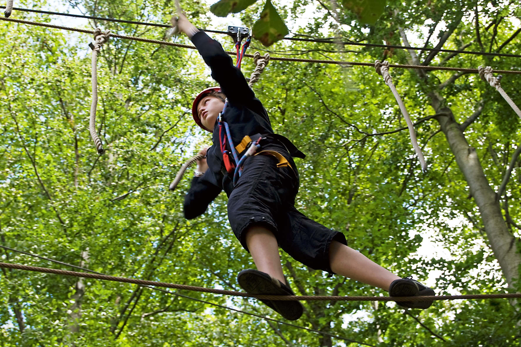 Kletterpark in Plau am See © Kletterpark Plau am See