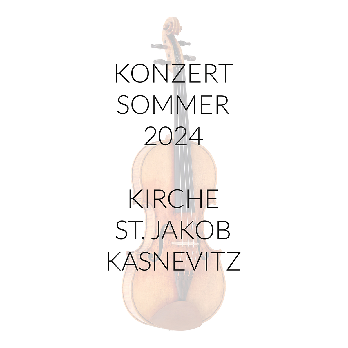Konzertsommer 2024 in Kasnevitz