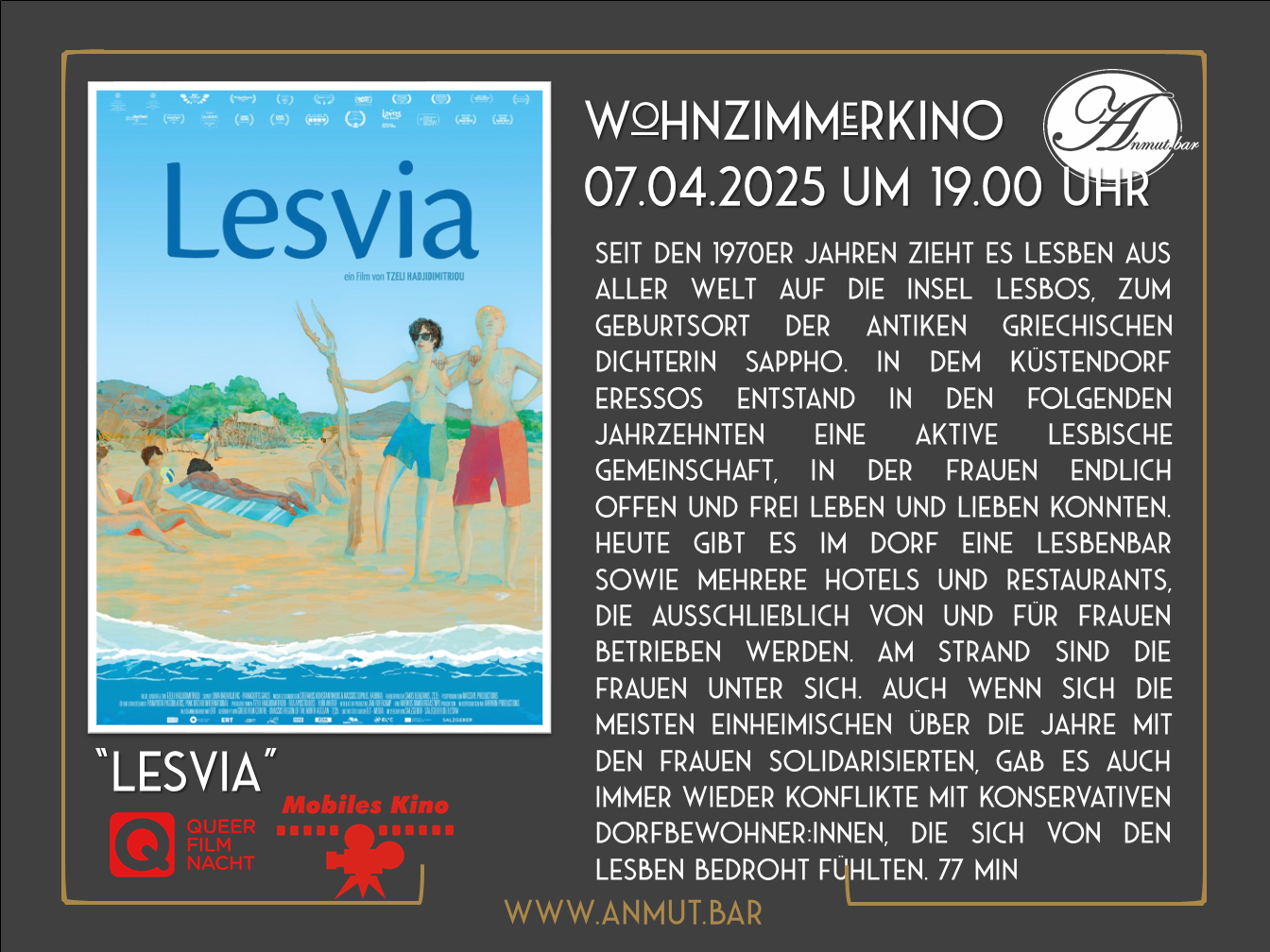 Wohnzimmerkino: „Lesvia“
