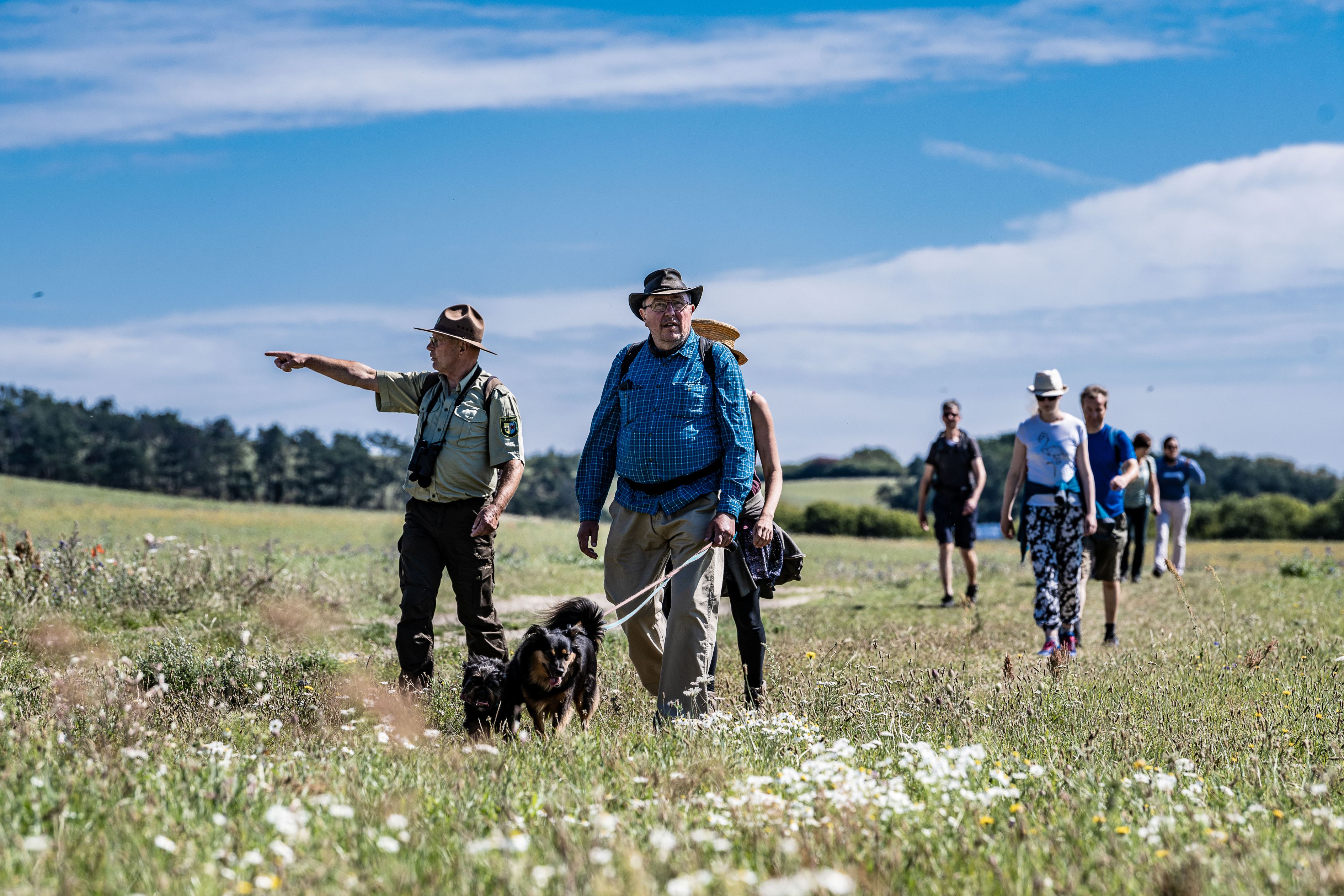 Ranger hike around Thiessow