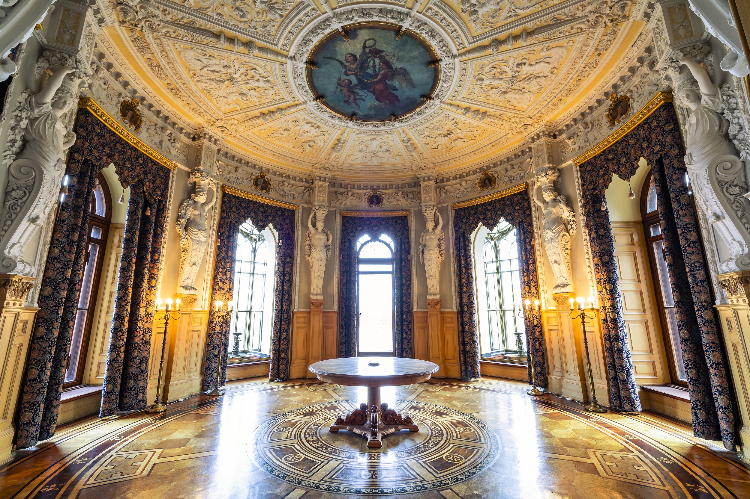 Flower Room at Schwerin Castle © Timm Allrich  ©Staatliche Schlösser Gärten und Kunstsammlungen M-V