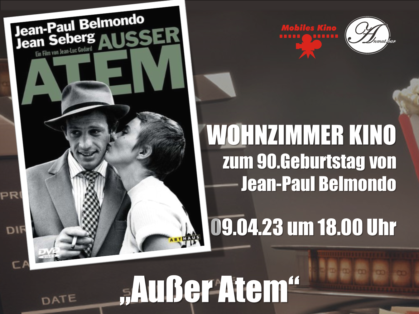 Wohnzimmerkino „Außer Atem“