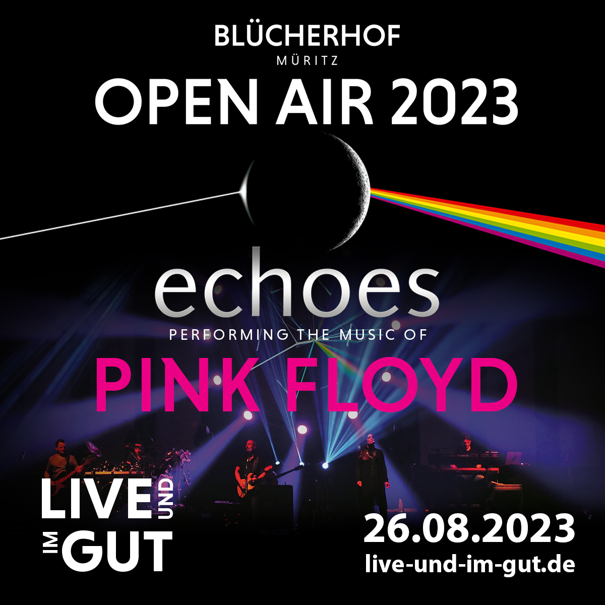 Open Air 2023: Echoes Performing The Music Of Pink Floyd