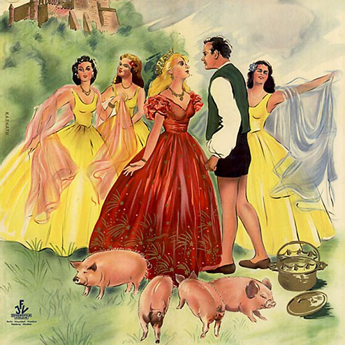 DIE PRINZESSIN UND DER SCHWEINEHIRT