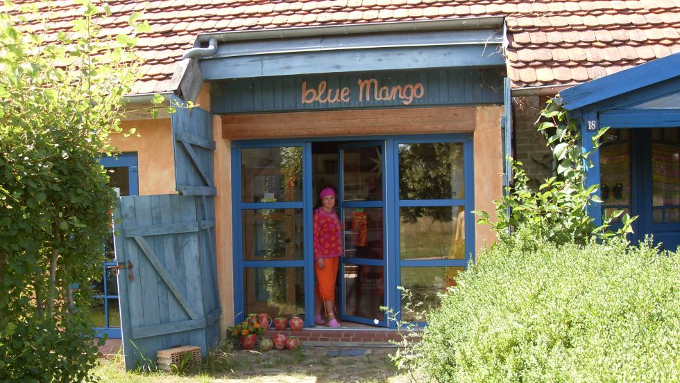 Im Blue Mango Haus treffen zwei Kontinente aufeinander © Töpferei Blue Mango