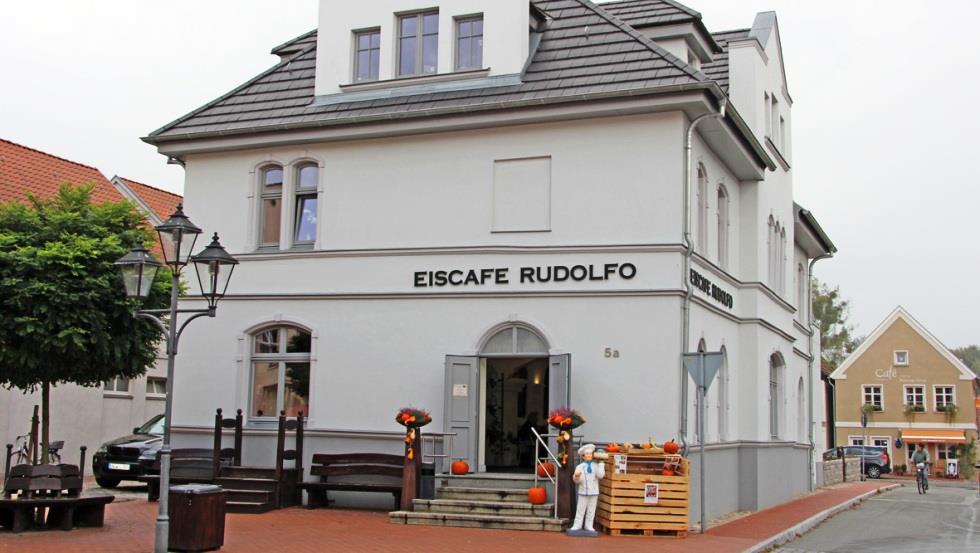 Eiscafe Rudolfo in Neustadt-Glewe © Hof Denissen