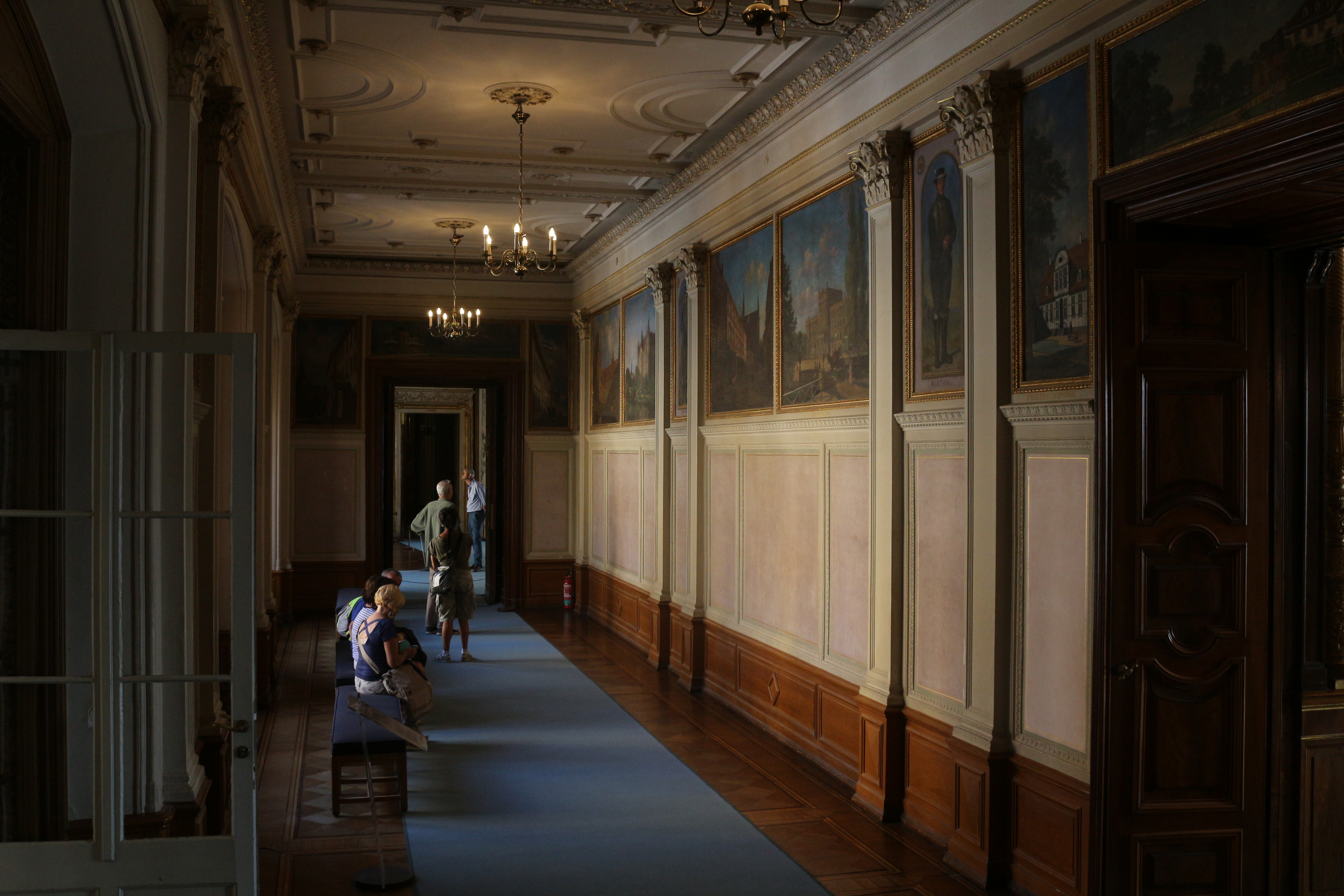 Schlössergalerie, Schloss Schwerin © Foto: Johanna Syré, Staatliches Museum Schwerin