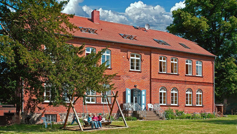 Das moderne Tagungs- und Jugendgästehaus Meetzen war ursprünglich ein Gutshaus © Alte Schule e.V.