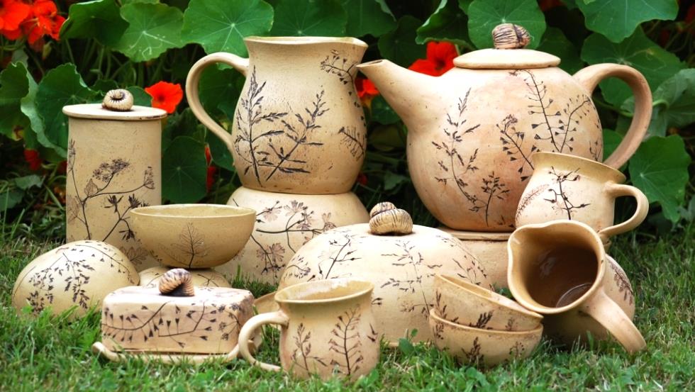 Gräserkeramik Handgefertigte Keramik