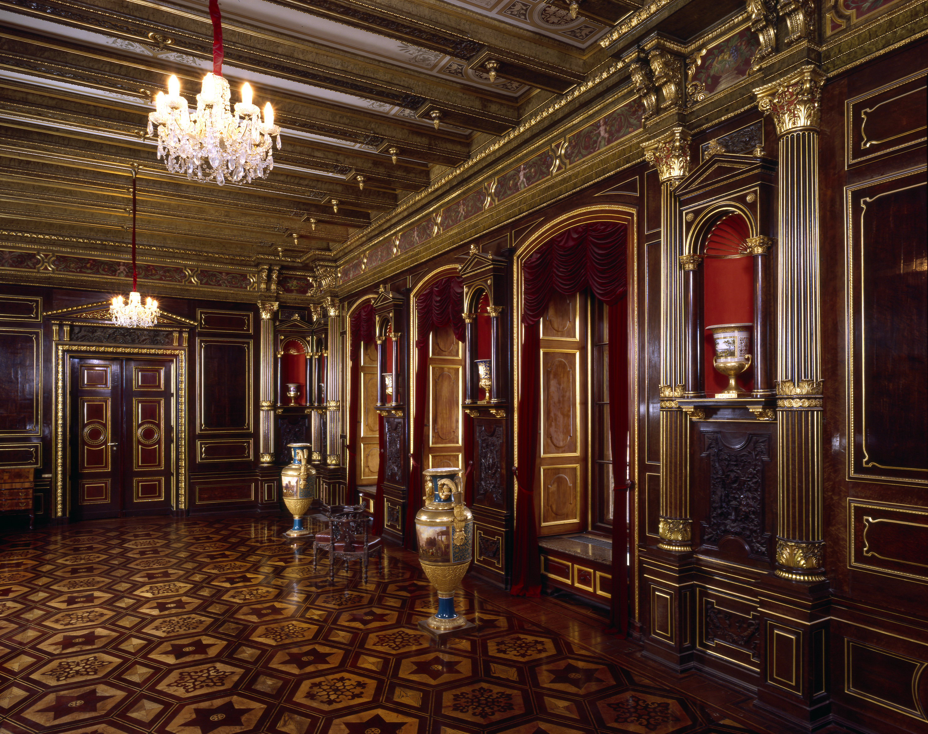 Speisezimmer, Schloss Schwerin © Foto: Christoph Irrgang, Staatliches Museum Schwerin