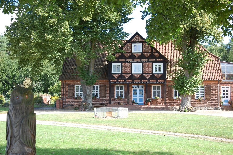 Das Haupt- und Wohnhaus des Töpferhofes. © Gabriele Skorupski