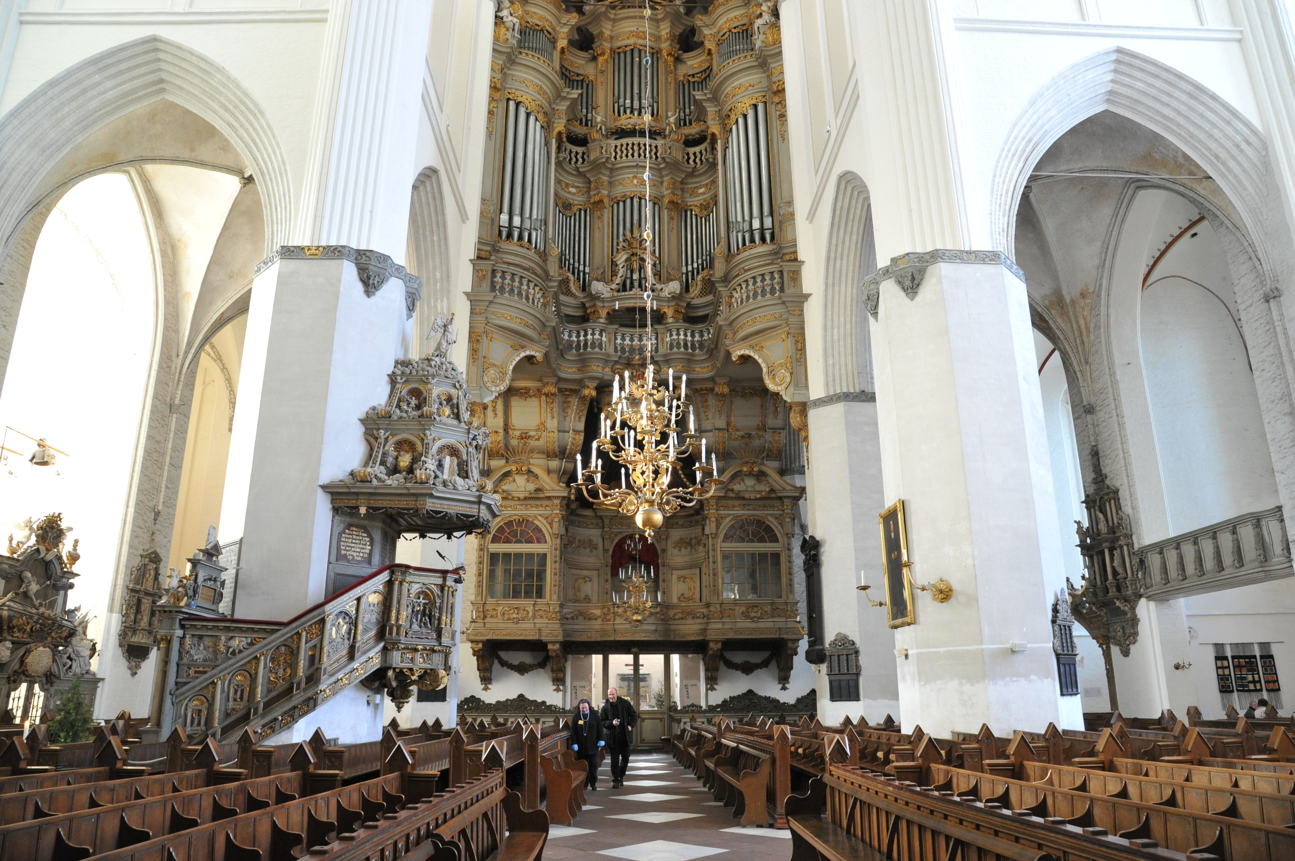 Orgel in der Marienkirche Rostock © Joachim Kloock